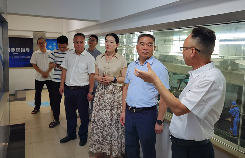 邵陽市委常委、常務副市長王永紅一行領導到邵陽紅出貨倉-天香生物產(chǎn)業(yè)園考察指導